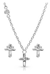 Montana Silversmith Strong Faith Cross Mini Jewelry Set - In Stock