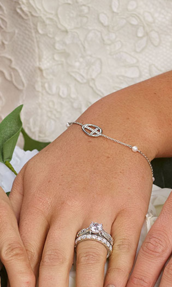 Sterling Lane Virtue of Faith Cross Bracelet - In Stock - Cowgirl Kim