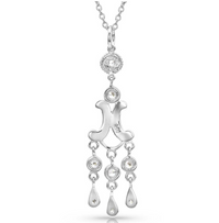 Sterling Lane Cierra Frost Chandelier Necklace - In Stock - Cowgirl Kim