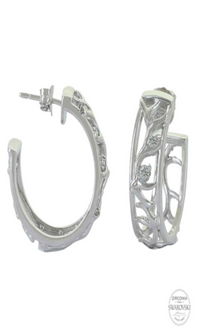 Sterling Lane Pursue the Wild Embracing the Wild Hoop Earrings - In Stock - Cowgirl Kim