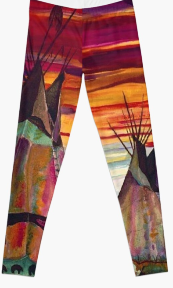 Cowgirl Kim Teepee Leggings - Small Only