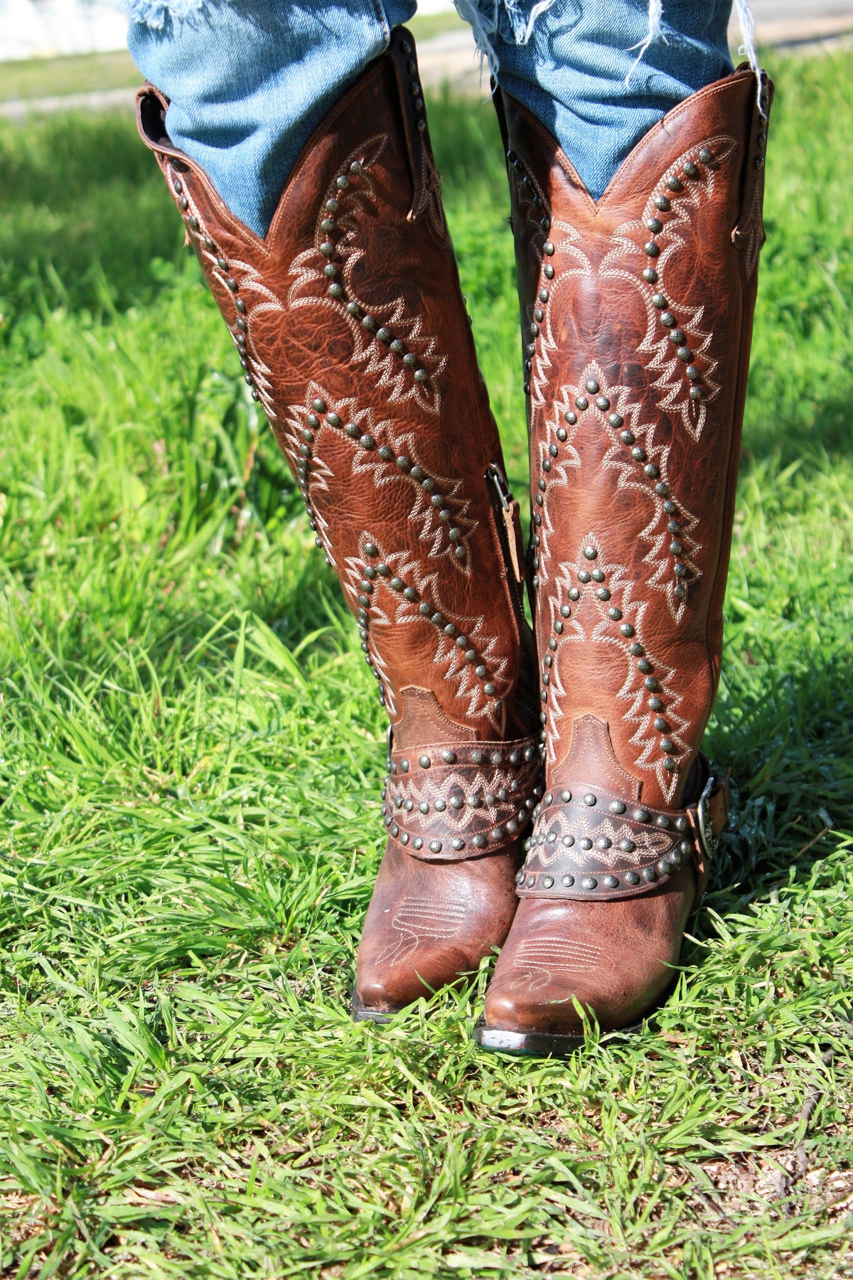Cowgirl Kim Custom Desert Moon Boots by Lane Boots - Cowgirl Kim