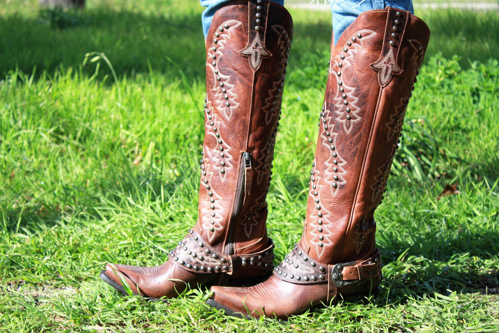 Cowgirl Kim Custom Desert Moon Boots by Lane Boots - Cowgirl Kim