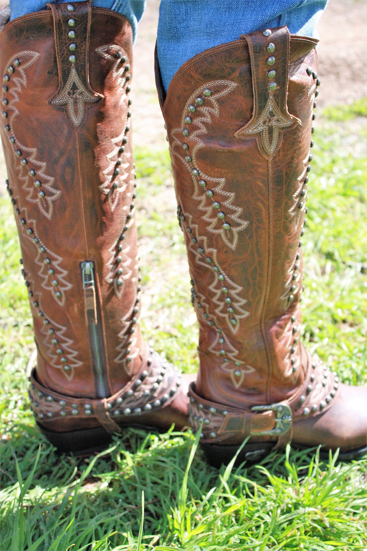 Cowgirl Kim Custom Desert Moon Boots by Lane Boots - Cowgirl Kim