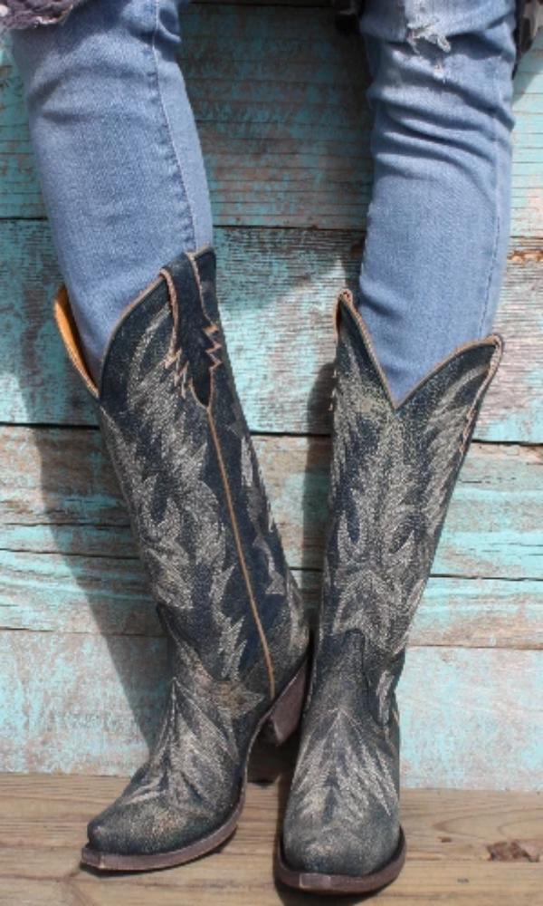 Old Gringo Moreen Blue Boots - Cowgirl Kim
