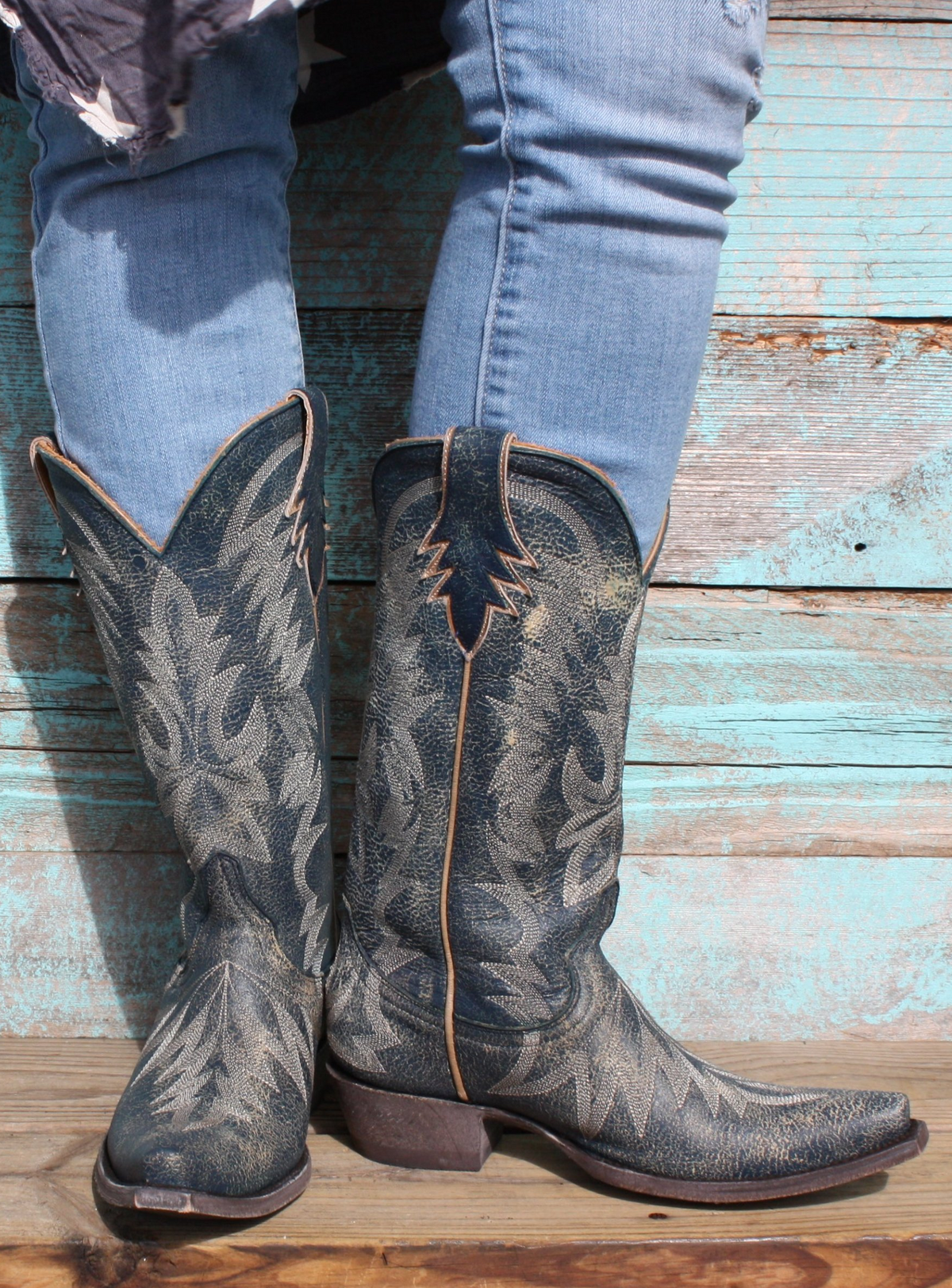Old Gringo Moreen Blue Boots - Cowgirl Kim