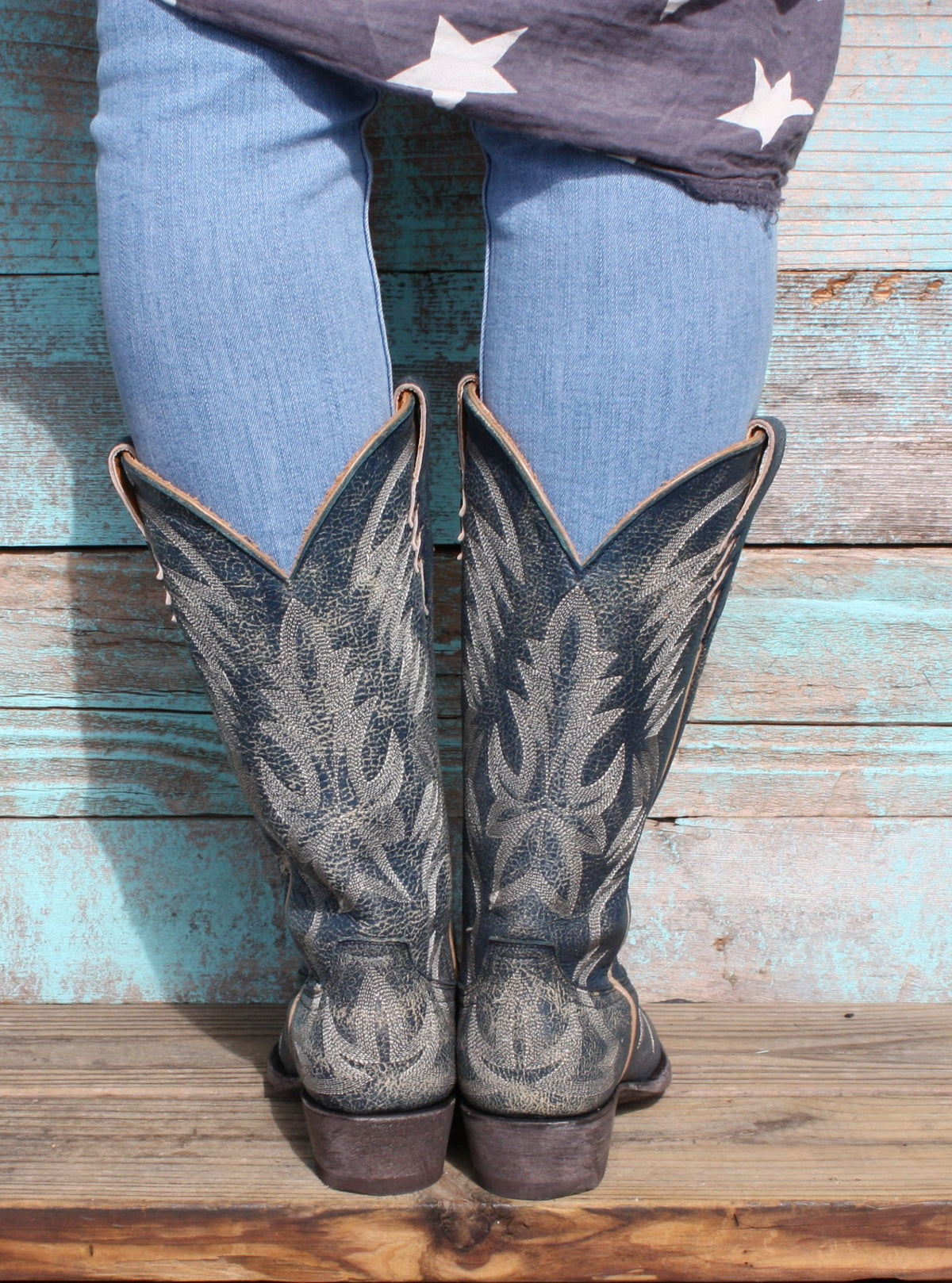 Old Gringo Moreen Blue Boots - Cowgirl Kim