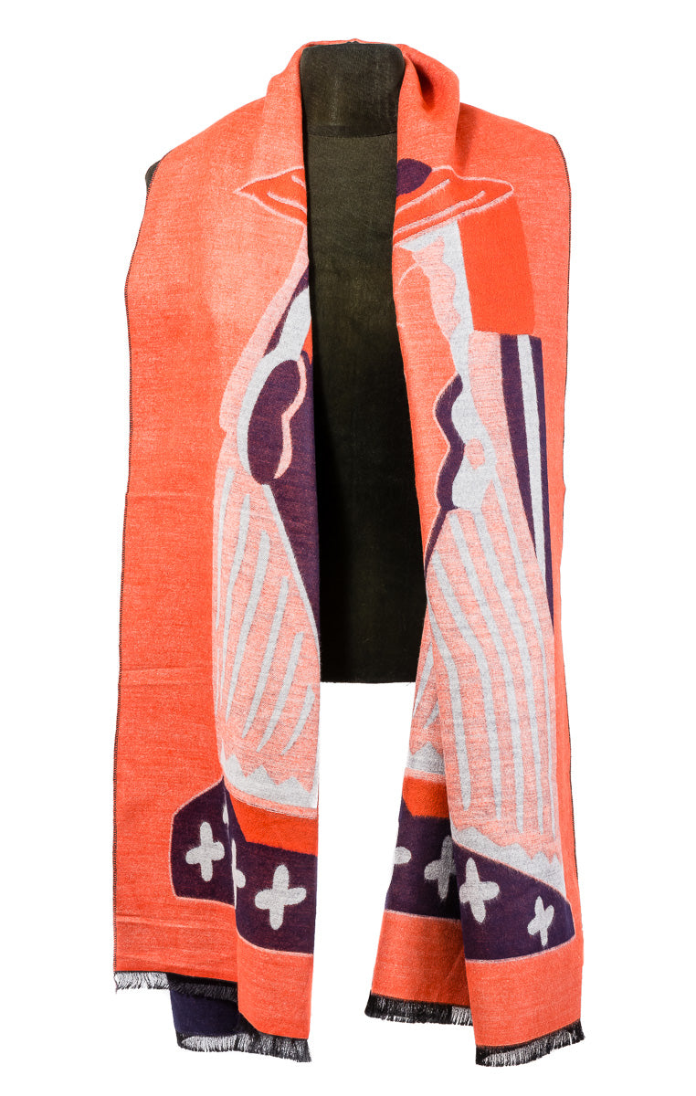 Pashmina Silk Blend Wrap ~ Devi - Cowgirl Kim