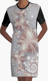 Cowgirl Kim Holiday Blush & Glamour Tee Shirt Dress - Medium Only