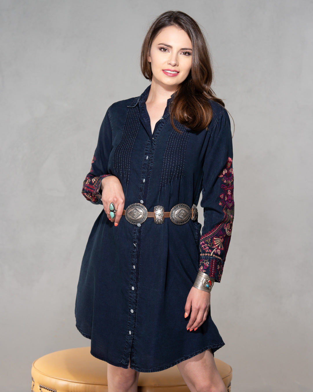 Vintage Collection Maxi Shirt Dress