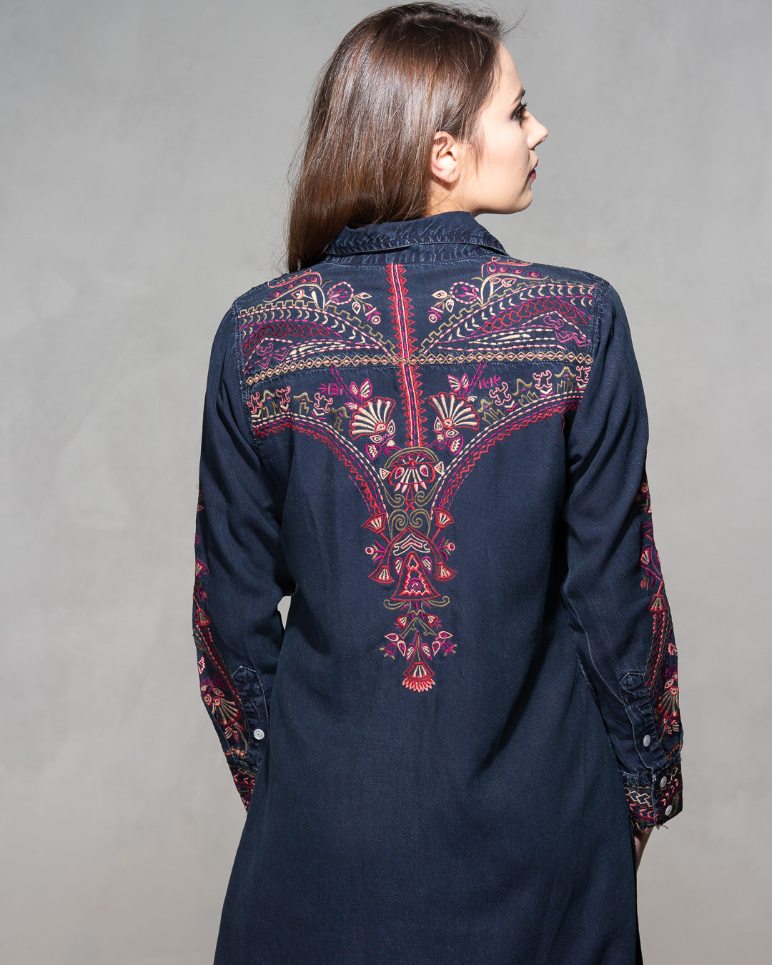 Vintage Collection Maxi Shirt Dress