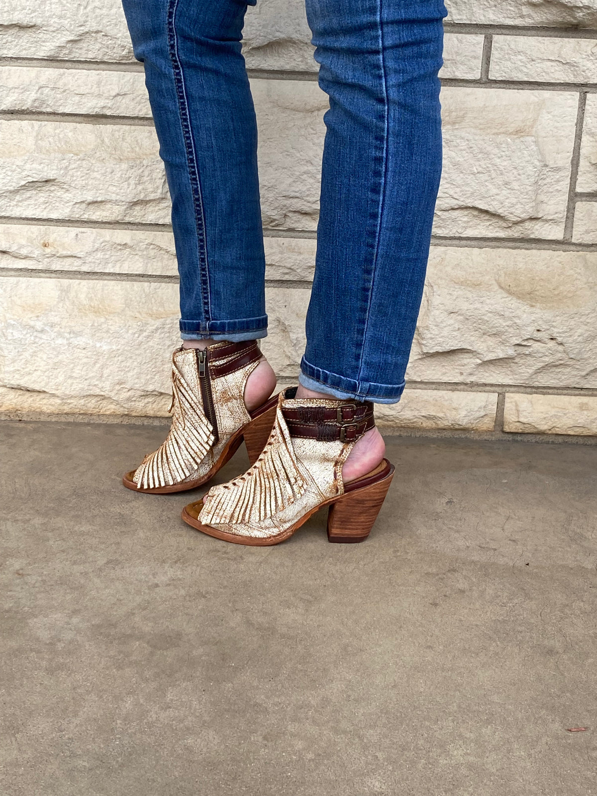 Liberty Black Barbara Mantequilla Bootie - Tan