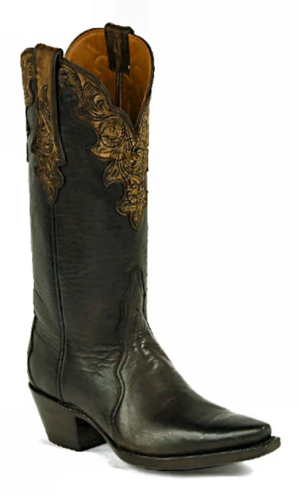 Black Jack Ranch Hand Chocolate Shadow Boot - Cowgirl Kim