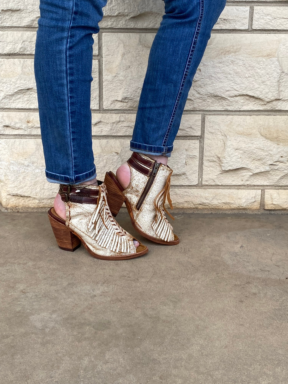 Liberty Black Barbara Mantequilla Bootie - Tan