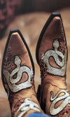 Old Gringo Currie Snake Boots~ Brass - Cowgirl Kim