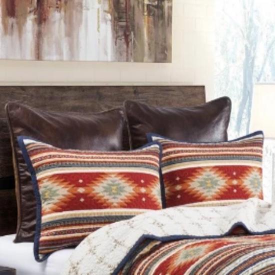 Cowgirl Kim Reversible Del Sol Quilt Set - Cowgirl Kim