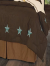 Cowgirl Kim Laredo w/ Turquoise Stars Comforter Set - Cowgirl Kim