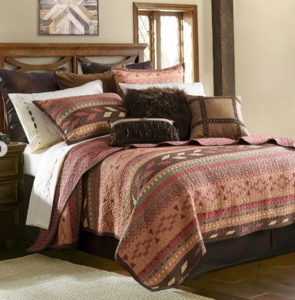 Cowgirl Kim Broken Arrow Quilt Set - Cowgirl Kim