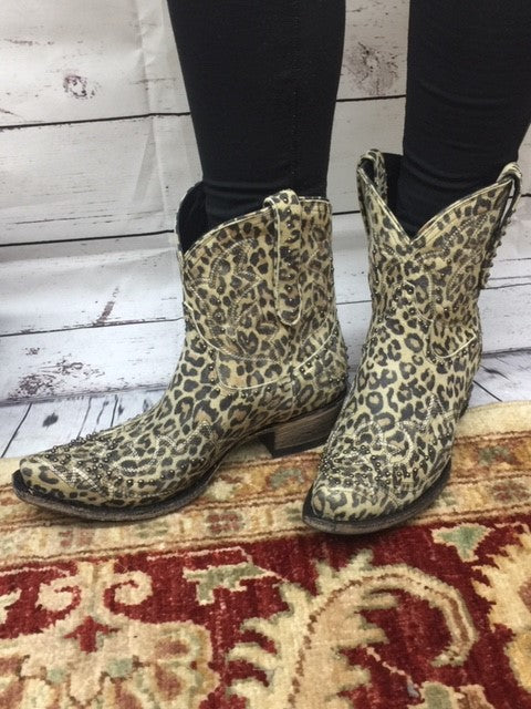 Cowgirl Kim by Lane Exclusive Saratoga Stud Leopard Shorties~ LB0411J - Cowgirl Kim