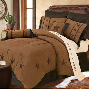 Cowgirl Kim Tan Laredo Comforter Set - Cowgirl Kim