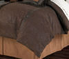 Cowgirl Kim Caldwell Faux Tooled Leather Comforter Set - Cowgirl Kim