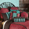 Cowgirl Kim Cheyenne Red Faux Leather Comforter Set - Cowgirl Kim