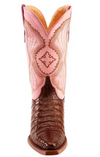 Ferrini Ladies Chocolate Caiman Boots- size 9.5 - Cowgirl Kim