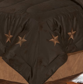 Cowgirl Kim Chocolate Laredo Comforter Set - Cowgirl Kim