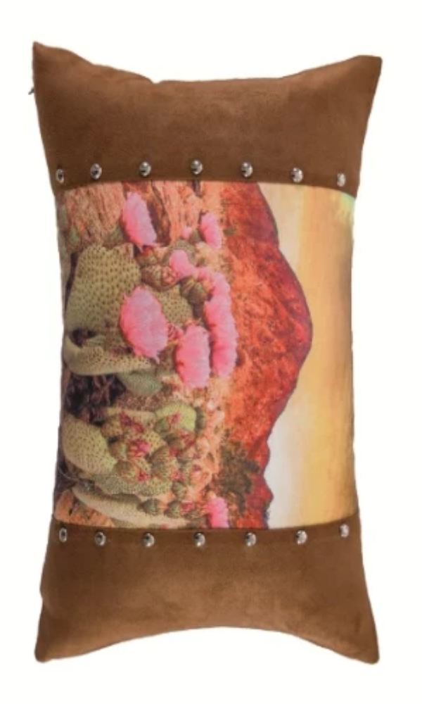 Cowgirl Kim Serape Collection Printed Desert Landscape Pillow - Cowgirl Kim