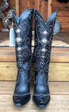 Cowgirl Kim Custom Black Sunshine Boots by Lane Boots - Cowgirl Kim