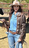 Wild Instincts Great Plains Jacket~ Distressed Black - Cowgirl Kim